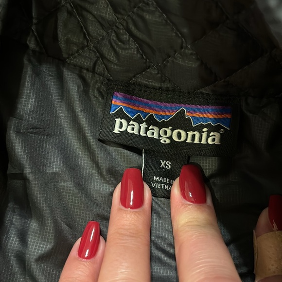 Patagonia Grey Retool Fleece Quilted Retro 1/4 Pullover - Picture 3 of 5